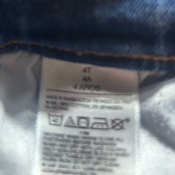 Old Navy Skinny Adjustable Waistband Jeans Size 4T EPC - Picture 6 of 6